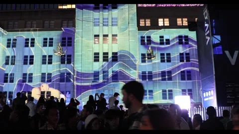 Vivid Sydney 2024 스톡 동영상 276218700