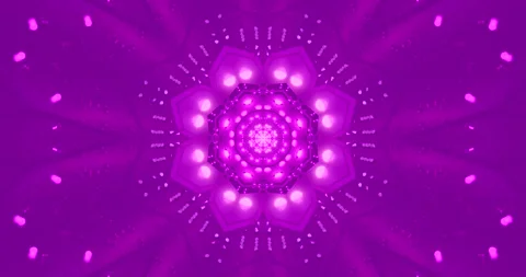 Vivid tunnel animation loop creating mesmerizing patterns with vibrant purp.. Stock Footage 316921188