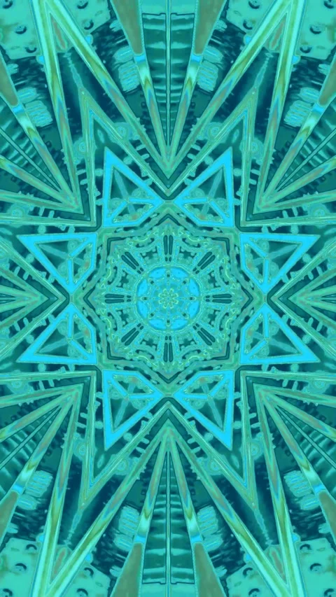 Vivid tunnel animation seamless loop screensaver with dynamic patterns and .. Stock Footage 321262018