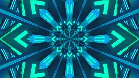 Vivid tunnel video loop creates an immersive visual experience with bright .. Stock Footage 320055941