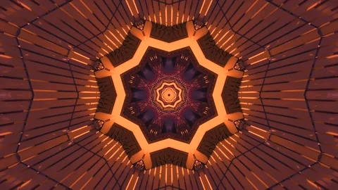 Vivid tunnel video loop creates immersive visual experience with seamless m.. Stock Footage 320056888