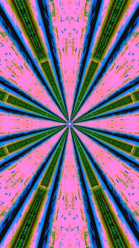 Vivid tunnel video loop screensaver creating an immersive visual experience.. Stock Footage 321571637