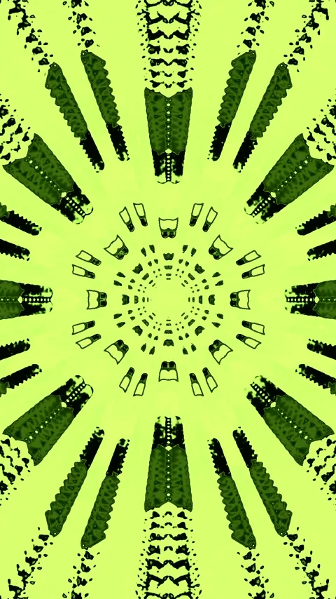 Vivid tunnel visualizer loop creating a dynamic screensaver effect with vib.. Stock Footage 320248949