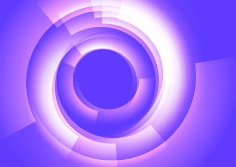 Vivid violet glowing tech abstract concept background Stock Illustration