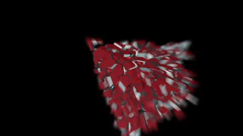 VJ 3D Chucks Animation Stock Footage 22607696