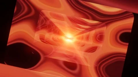 Vj 3d render cinematic background, futuristic enless loop Stock Footage 273319220