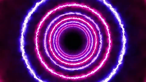 Vj 3D Tunnel Background Loop Stock Footage 164534727