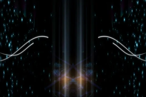 Vj 720 aurora blue 2 pjpg Vídeo Stock 1040019