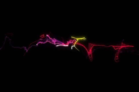 Vj 720 BassExtract Yellow Video stock 1040035