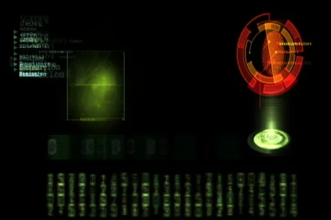 Vj 720 Cybermatrix 2sim 2 Stock Footage 1040062