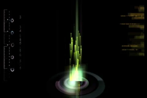 Vj 720 Cybermatrix5Sim 2 Vídeo Stock 1040067