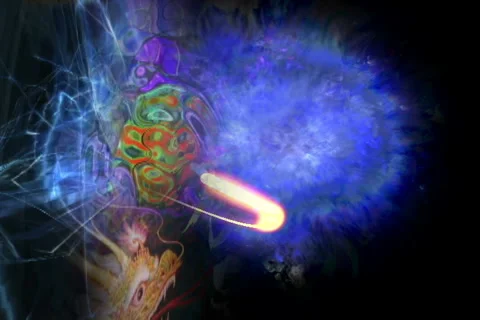 Vj 720 dragon2 Vídeo Stock 1040070