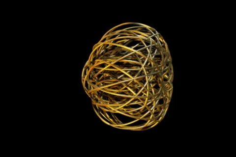 Vj 720 hypernode flower right Video stock 1040124