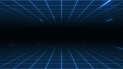VJ 80's Synthwave Style Stock Footage 91094066