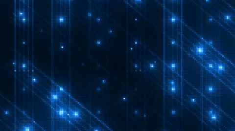 Vj Abstract Blue Bright Mosaic. Stock Footage 62412827