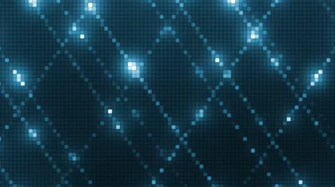 Vj Abstract Blue Bright Mosaic. Stock-Footage 62413703