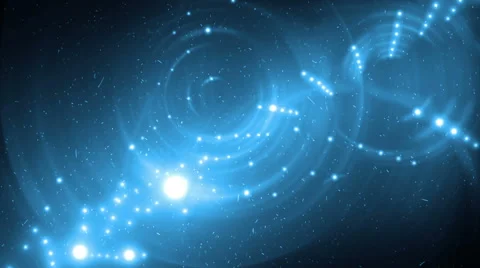 VJ Abstract blue motion disco. Video stock 60133661