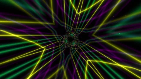 VJ Abstract Lines Dancing 1 Видео 61057962