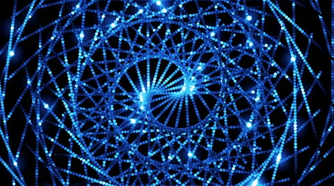 VJ Abstract motion blue background. Stock Footage 62418887