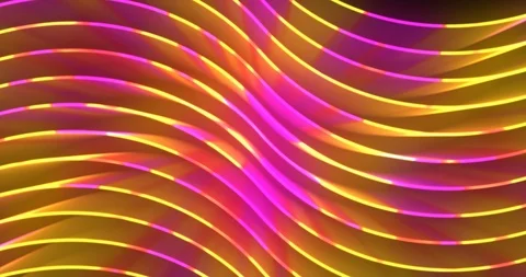 Vj abstract motion. Rippling stripes. Stock Footage 124678664
