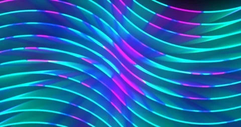 Vj abstract motion. Rippling stripes. Stock Footage 124786774