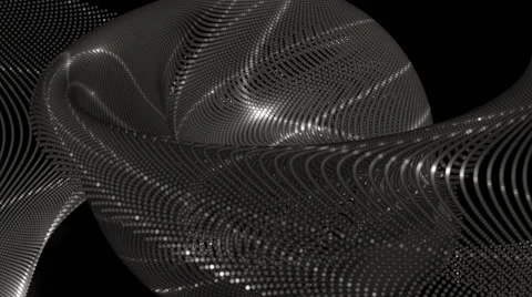 Vj Abstract Silver Bright Mosaic. Video stock 62420726