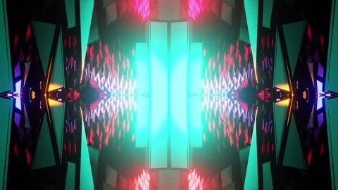VJ animated seamless party loop with cyan and crystall colors0000-0300 Stock Footage 339456376