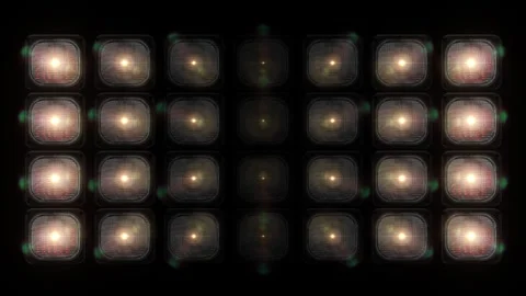 VJ Blinking Lights Loop Animation Background 3 Stock Footage 248122888