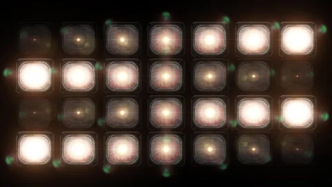 VJ Blinking Lights Loop Animation Background 4 Stock Footage 248123029