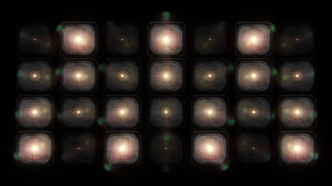 VJ Blinking Lights Loop Animation Background 6 Stock Footage 248123200