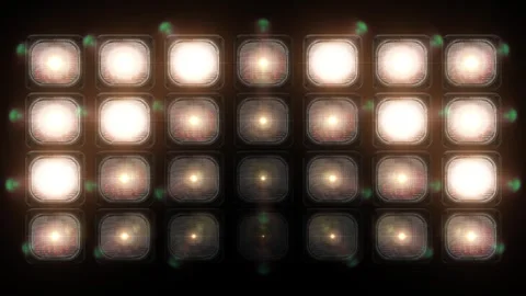 VJ Blinking Lights Loop Animation Background 7 Stock Footage 248123216