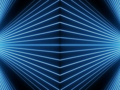 VJ blue event concert title presentation music videos show party abstract loop Stock Footage 75932022