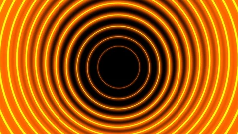 VJ circle light event led neon looped background. Video stock 114306891