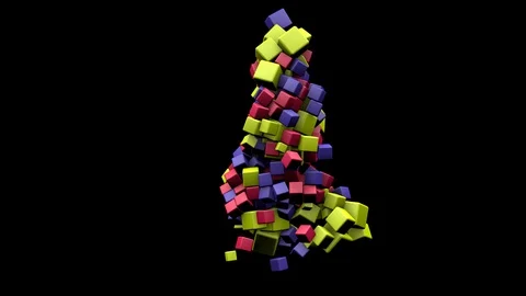 VJ clip walker Stock Footage 122246689