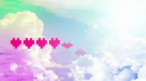 VJ Cloud Loop Stock Footage 11207946