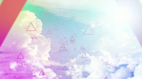 VJ Cloud Loop Stock Footage 11207998