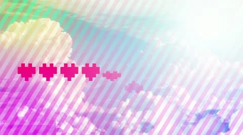 VJ Cloud Loop Stock Footage 11208031