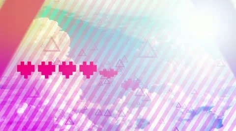 VJ Cloud Loop Stock Footage 11208115