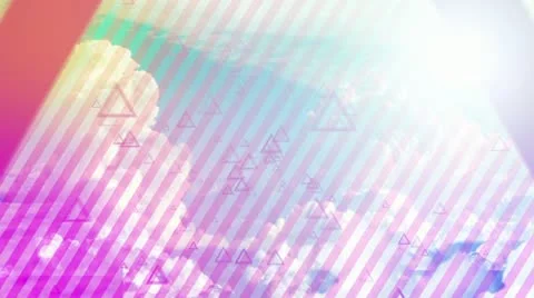 VJ Cloud Loop Stock Footage 11239954