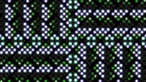 VJ Colorful Blinking Lights Loop 07 Background Stock Footage 248362818