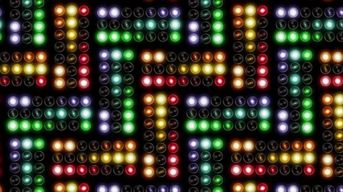 VJ Colorful Lights in Motion Loop Background 04 Video stock 248599977