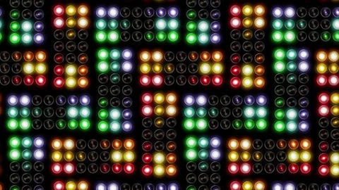 VJ Colorful Lights in Motion Loop Background 05 Stock Footage 248599979