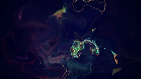 VJ Dancing Colorful Laser Show Plexus Background Stock Footage 307869267