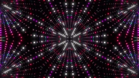 Vj dancing lights background video loop Stock Footage 241365972
