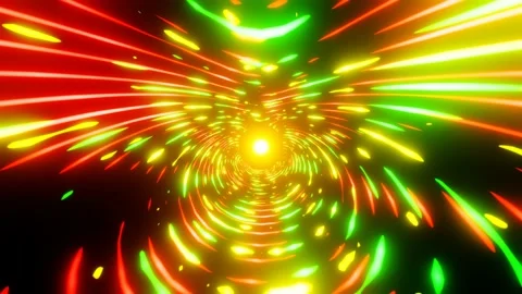 Vj disco bokeh lights background. Dj dance disco background. Abstract background Stock Footage 194052891