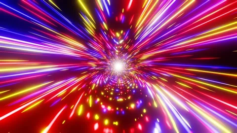 Vj disco bokeh lights background. Dj dance disco background. Animation audio Stock Footage 194054076