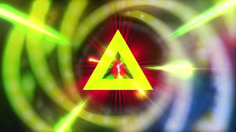 VJ Geometric Loop  Video stock 72661090