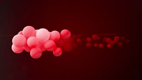VJ glow ball waveform equalizer, Audio visual performance motion graphics, Sound Stock Footage 171779485
