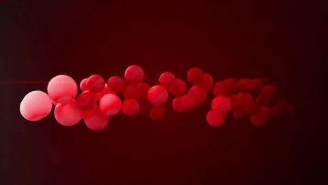 VJ glow ball waveform equalizer, Audio visual performance motion graphics, Sound Stock Illustration