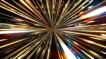 VJ Golden Rays Stage Stock Footage 85980475